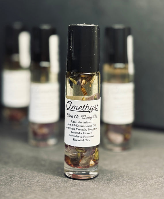 Amethyst Oil Roller