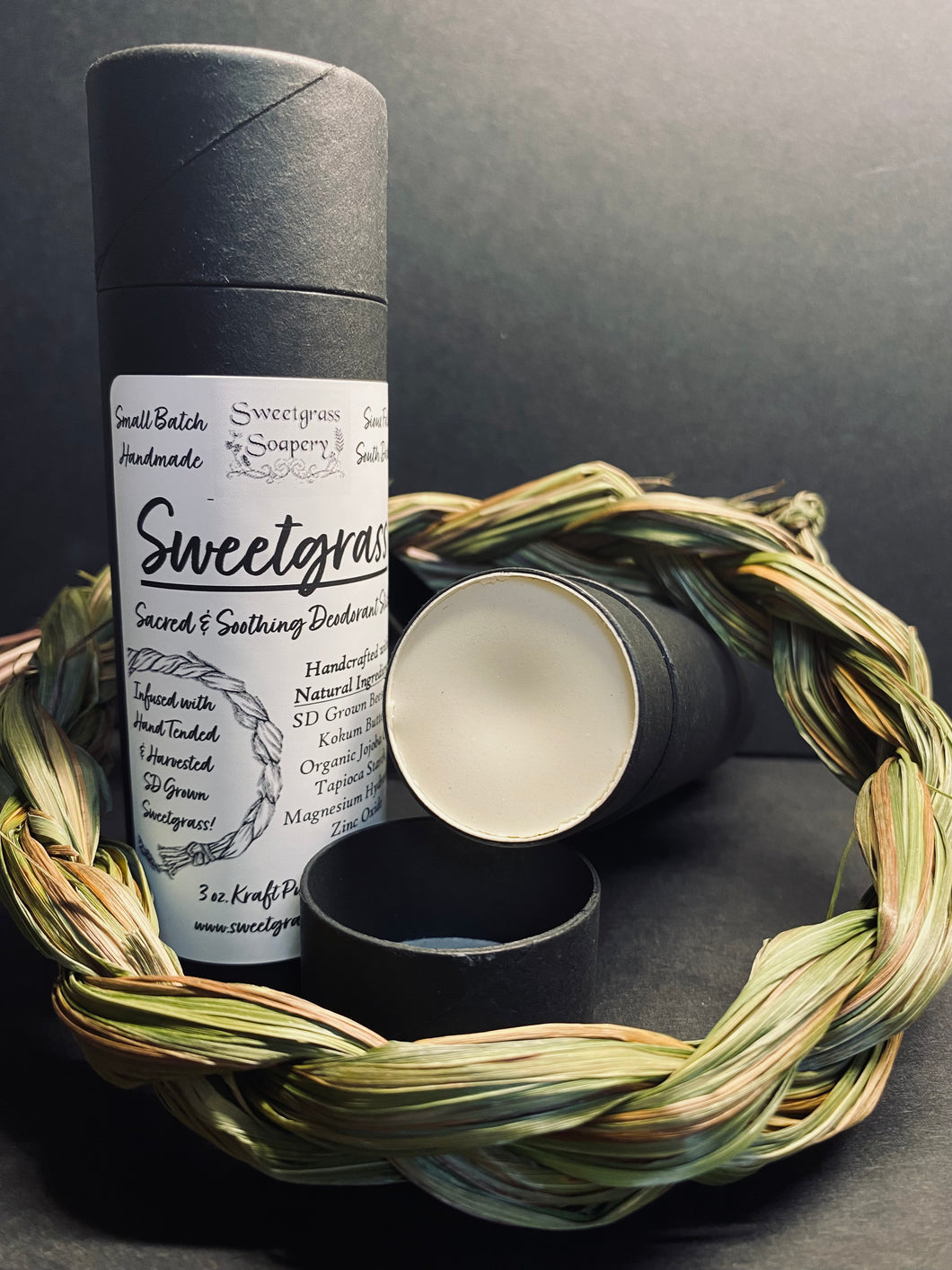 Sweetgrass - Herbal Infused Deodorant Stick