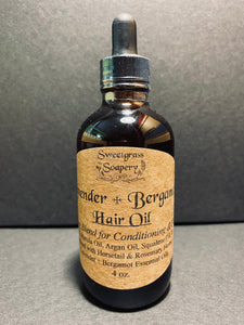 Lavender Bergamot - Herbal Hair Oil