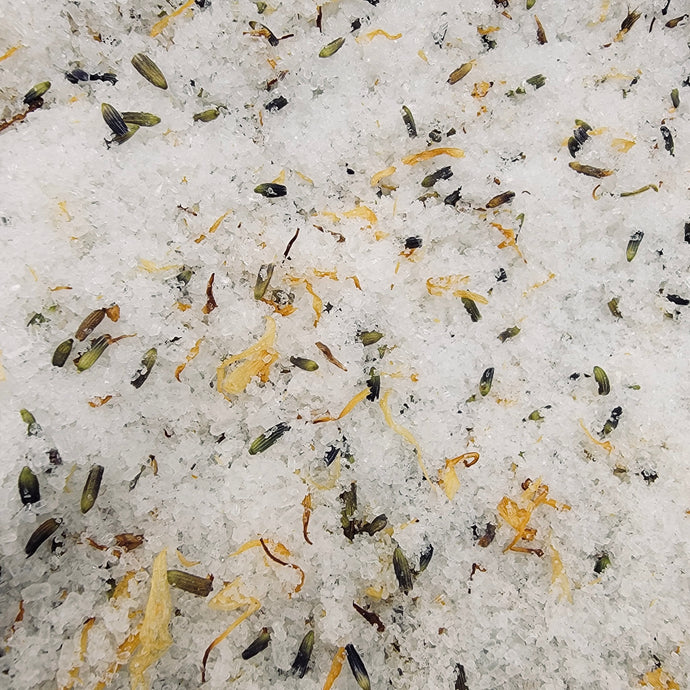 Lavender + Calendula Bath Salt Soak