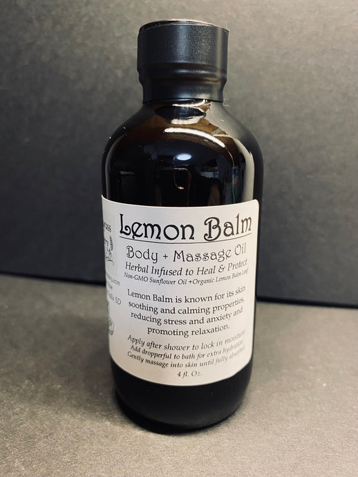 Lemon Balm Body Oil