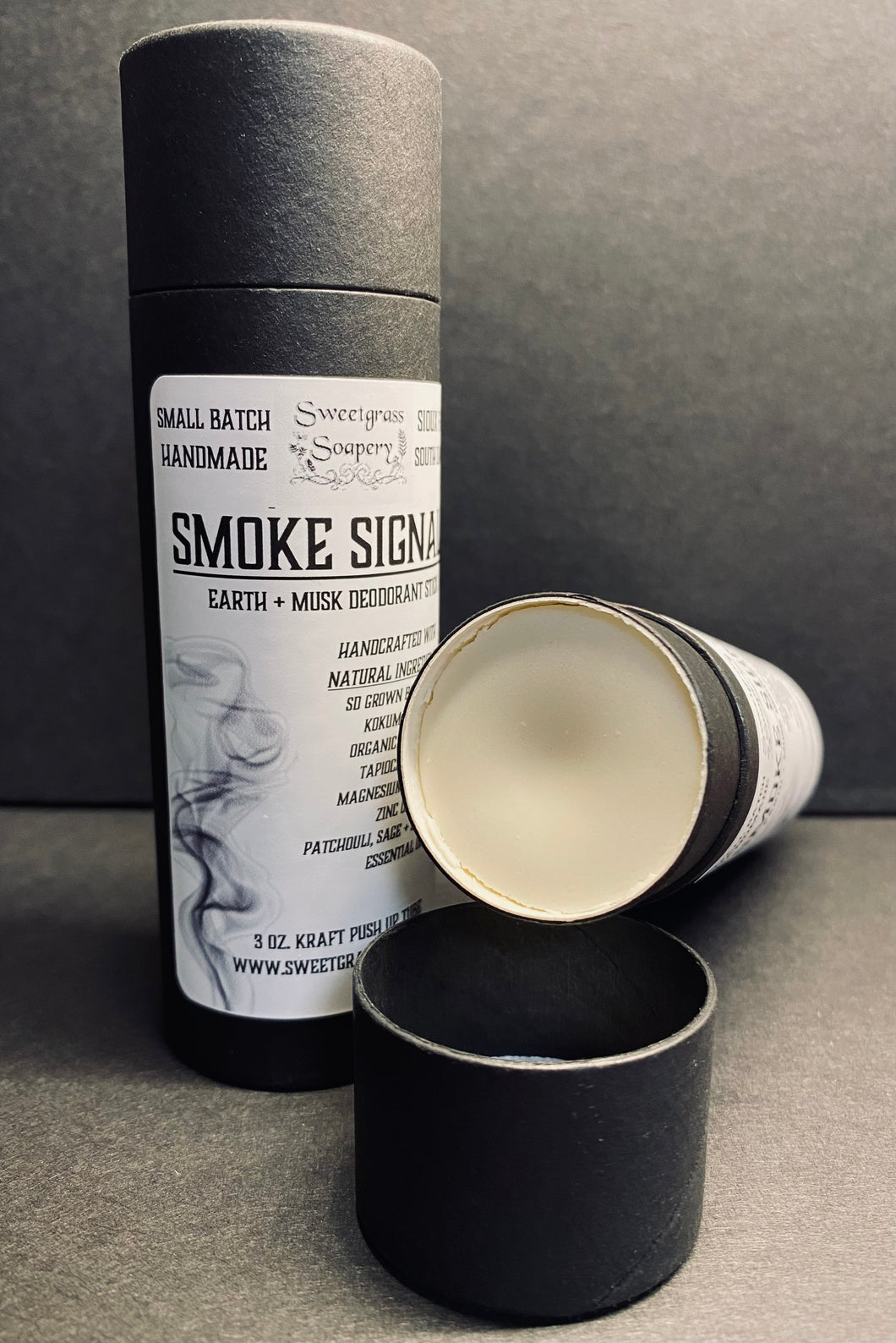 Smoke Signals - Earth + Musk Deodorant Stick