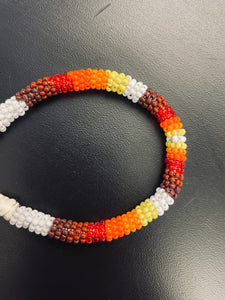 Beaded Leather Bracelets