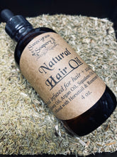 Load image into Gallery viewer, Natural - Unscented Herbal Hair Oil