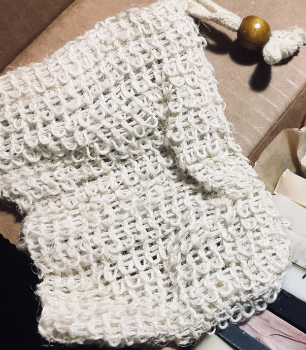 Sisal Soap Saver Pouch