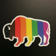 Load image into Gallery viewer, Pride Buffalo Sticker