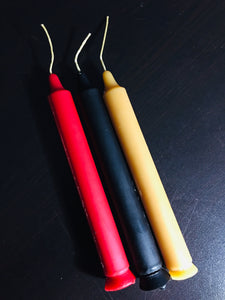 100% Beeswax Taper Candles